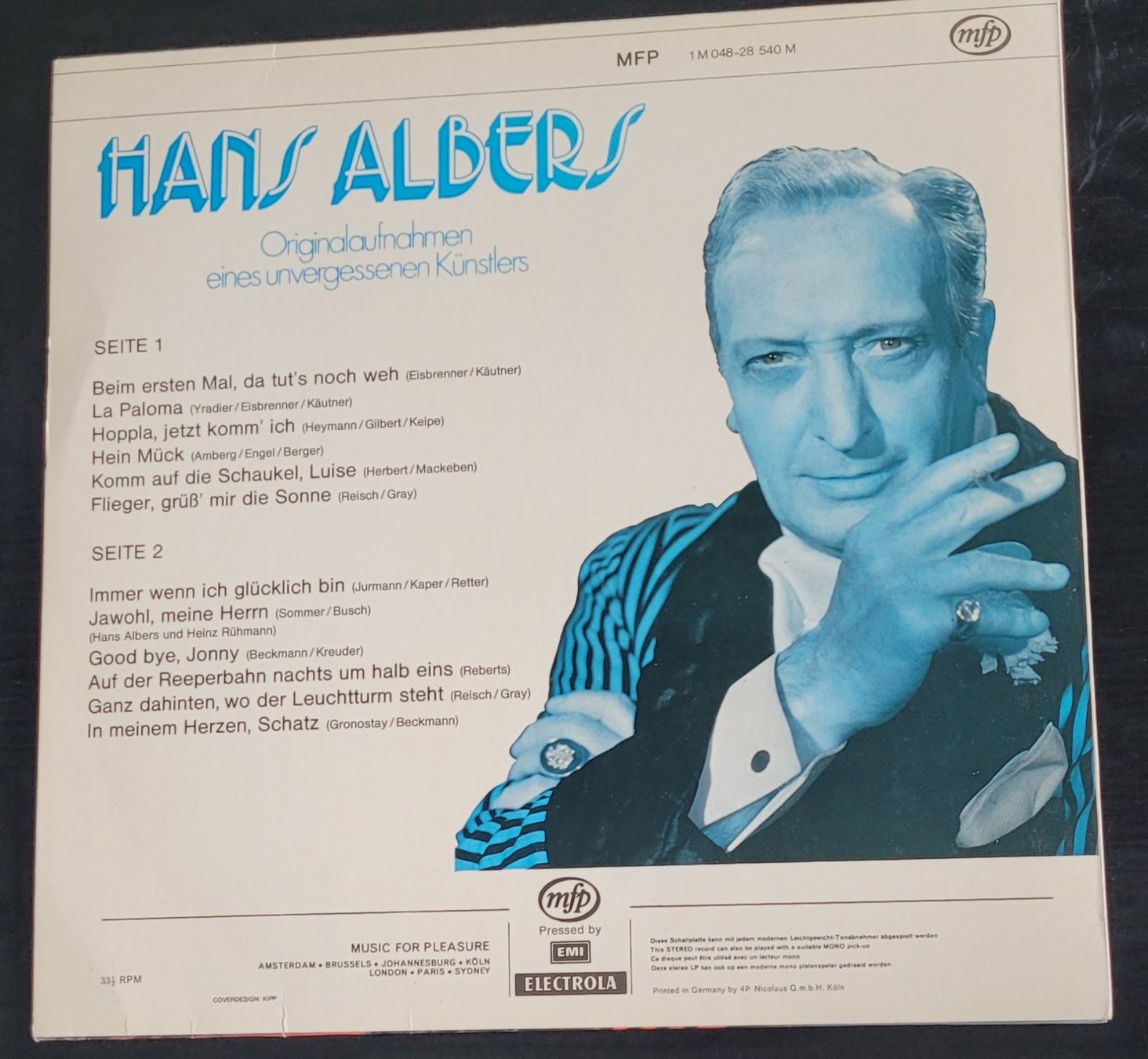 Dischi in vinile: Hans Albers – Usato da SCHÜBELBACH venduto da CoKaHa 1
