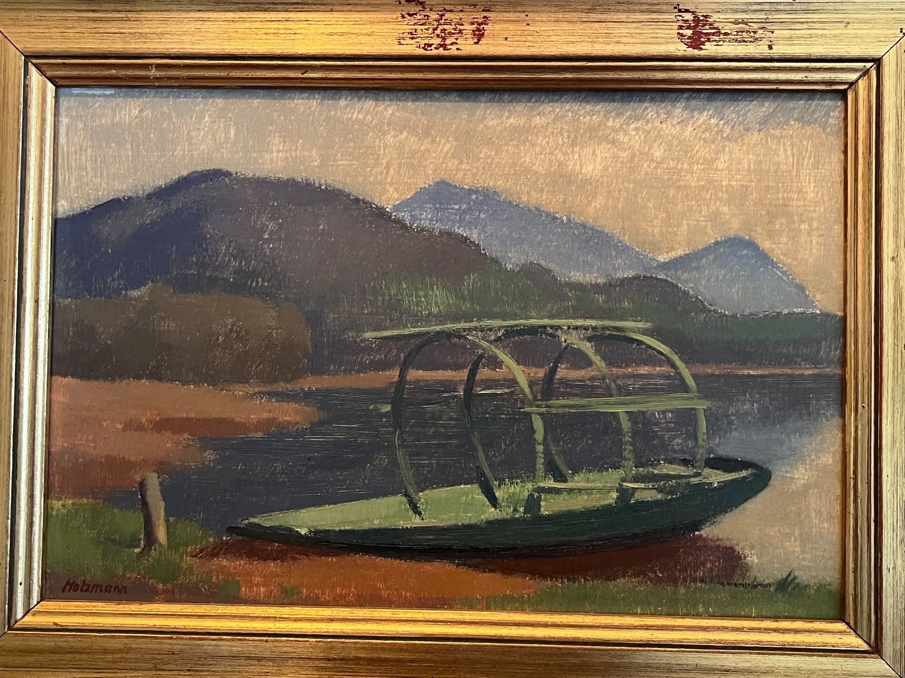 Dipinti: Adolf Robert Holzmann 1890-1968 – Usato da Basel venduto da Kaffee_und_Kunst 3