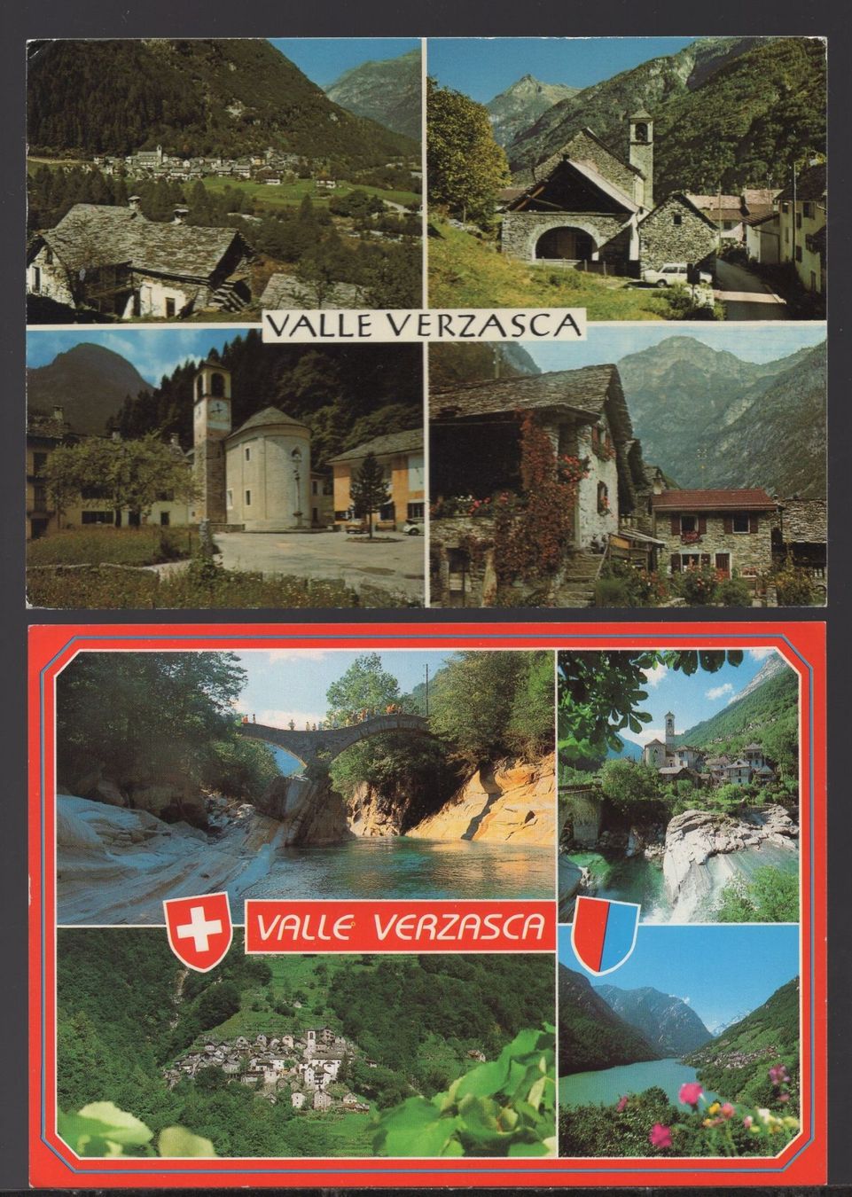 Cartes postales: 2 Karten  Valle  Verzasca – D'occasion à Aarau par kufi44