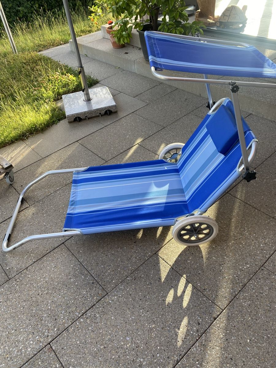 Sedie a sdraio: Strandliege mit Rollen – Usato da Wiesendangen venduto da argon03