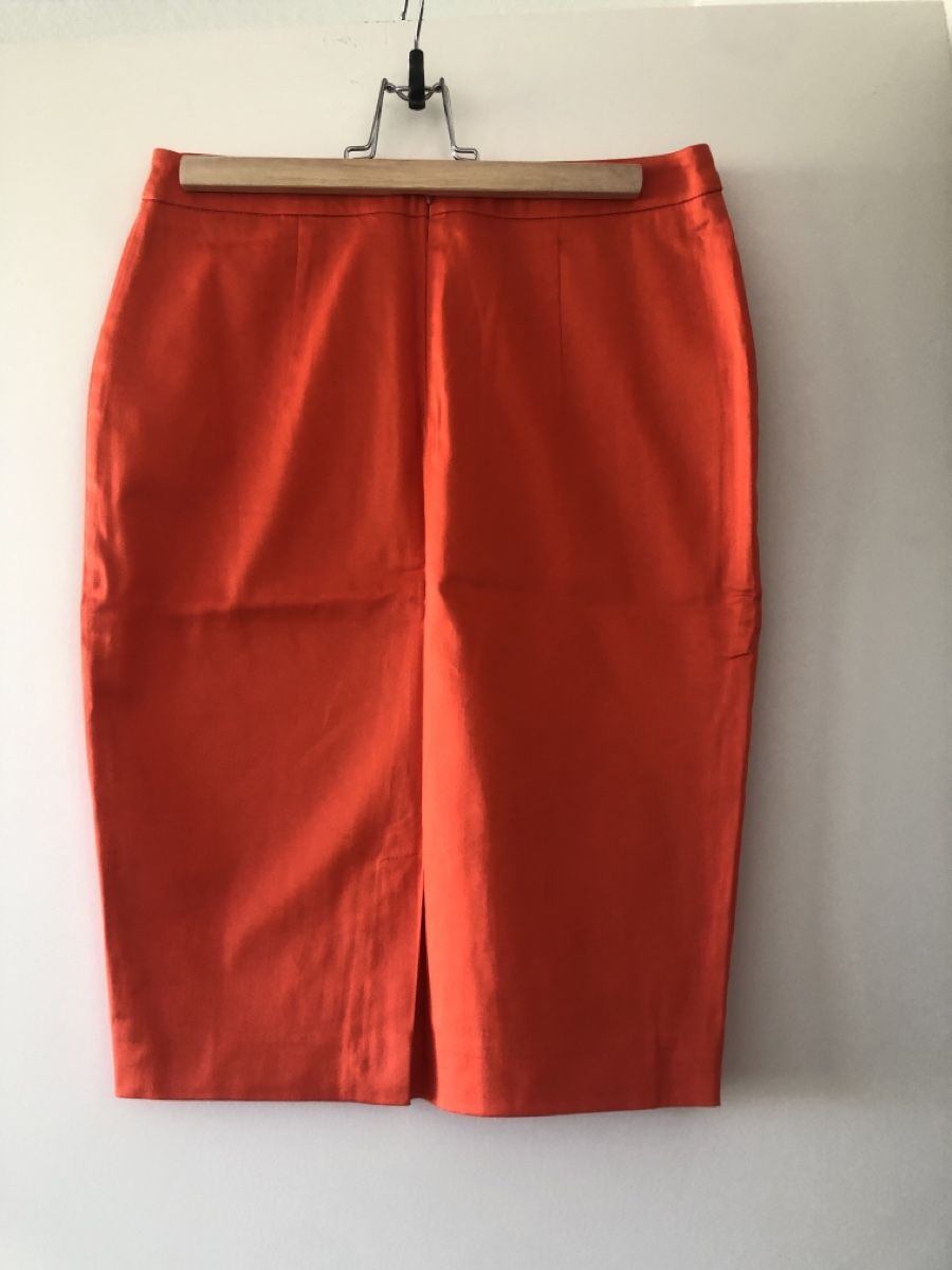 Nafnaf Gonne: Jupe crayon orange Naf naf – Difettoso da Onex venduto da kattrina 2