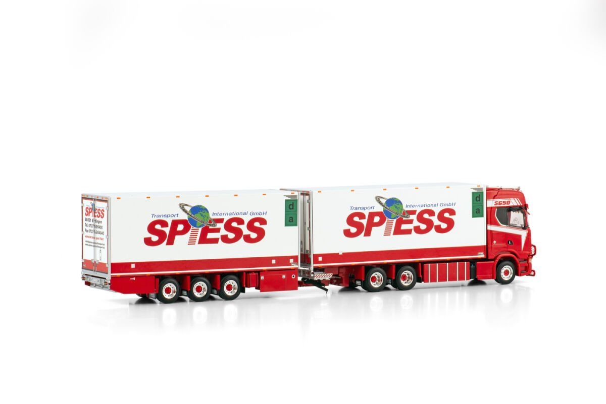 WSI Models Kit di modellismo & Modellini statici: WSI 01-4163 Scania Spiess – Nuovo (secondo la descrizione) da Dagmersellen venduto da FBM-Bacheli 1