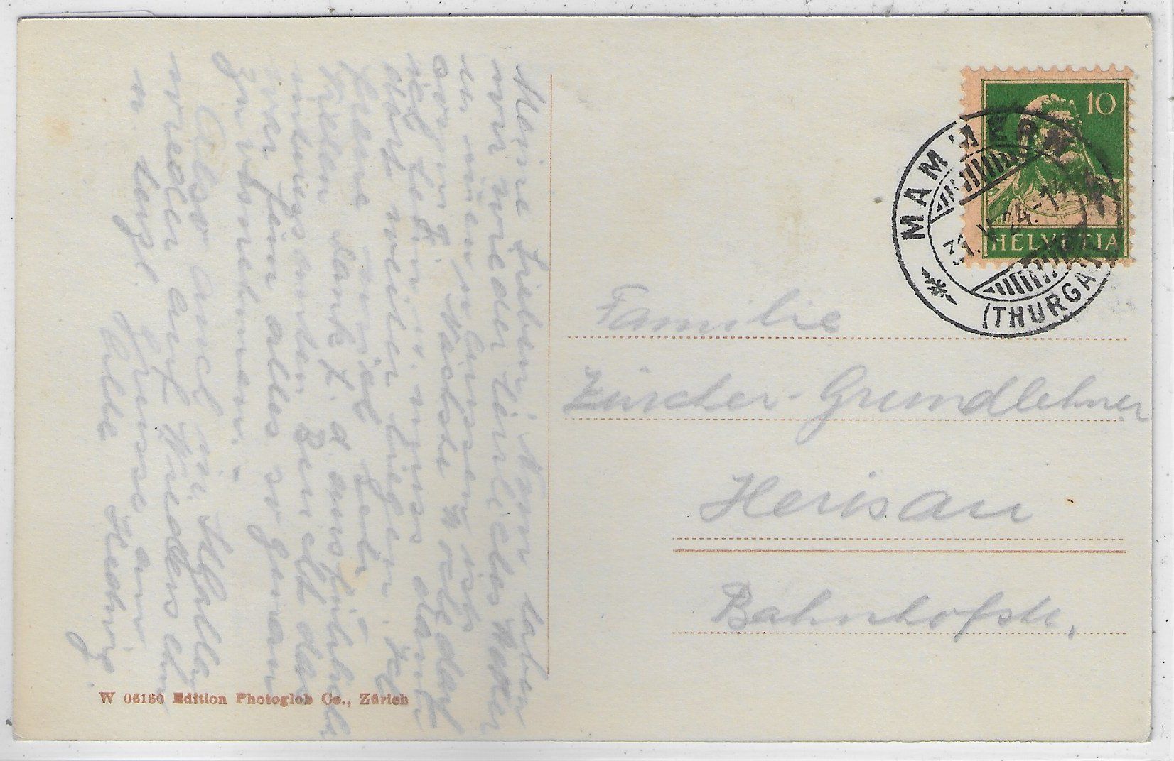 Cartoline postali: Mammern - Generalansicht – Usato da Ettingen venduto da Kartenplanet 1