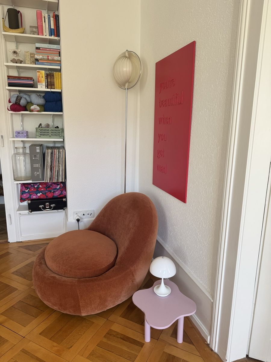 Sofacompany Poltrone: Sofacompany Babette Sessel rostbraun/terracotta Samt – Usato da Biel/Bienne venduto da leo_h2vb 2