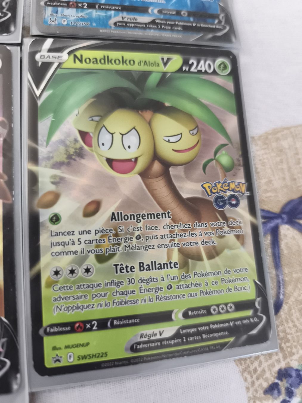 Pokémon Cartes à collectionner: lot de 6 cartes Pokémon  – D'occasion à Orbe par don_ym8h 3
