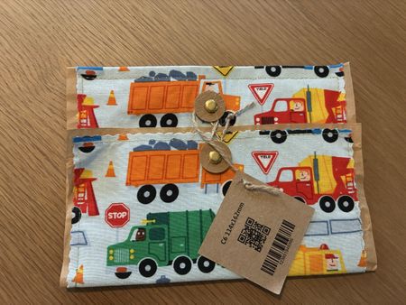 Kleines Etui mit Baustellen Fahrzeugen 🚧 