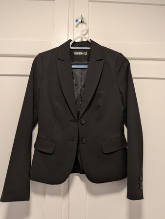 Damen Hosenanzug Hallhuber Business schwarz Grösse 34
