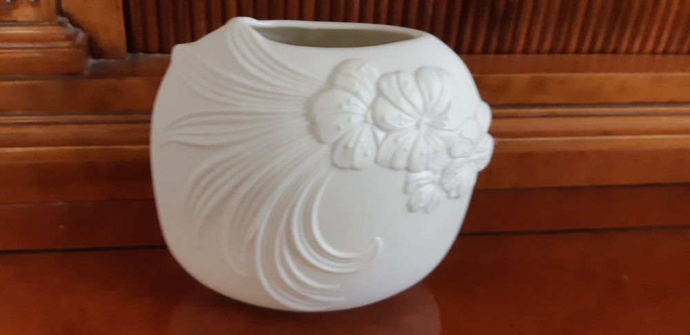 Kaiser Porzellan Vaso Hacienda In Porcellana Bianca – 19,5 Cm, Design Classico E Moderno