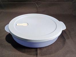 Tupperware Behälter für die Mikrowelle, lila, 3 Fächer