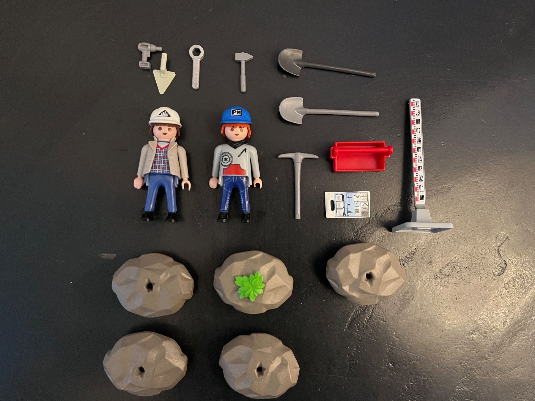 Playmobil Giocattoli: Kleines Playmobil-Baustellen-Set mit Bagger – Usato da Langendorf venduto da Wubri 1