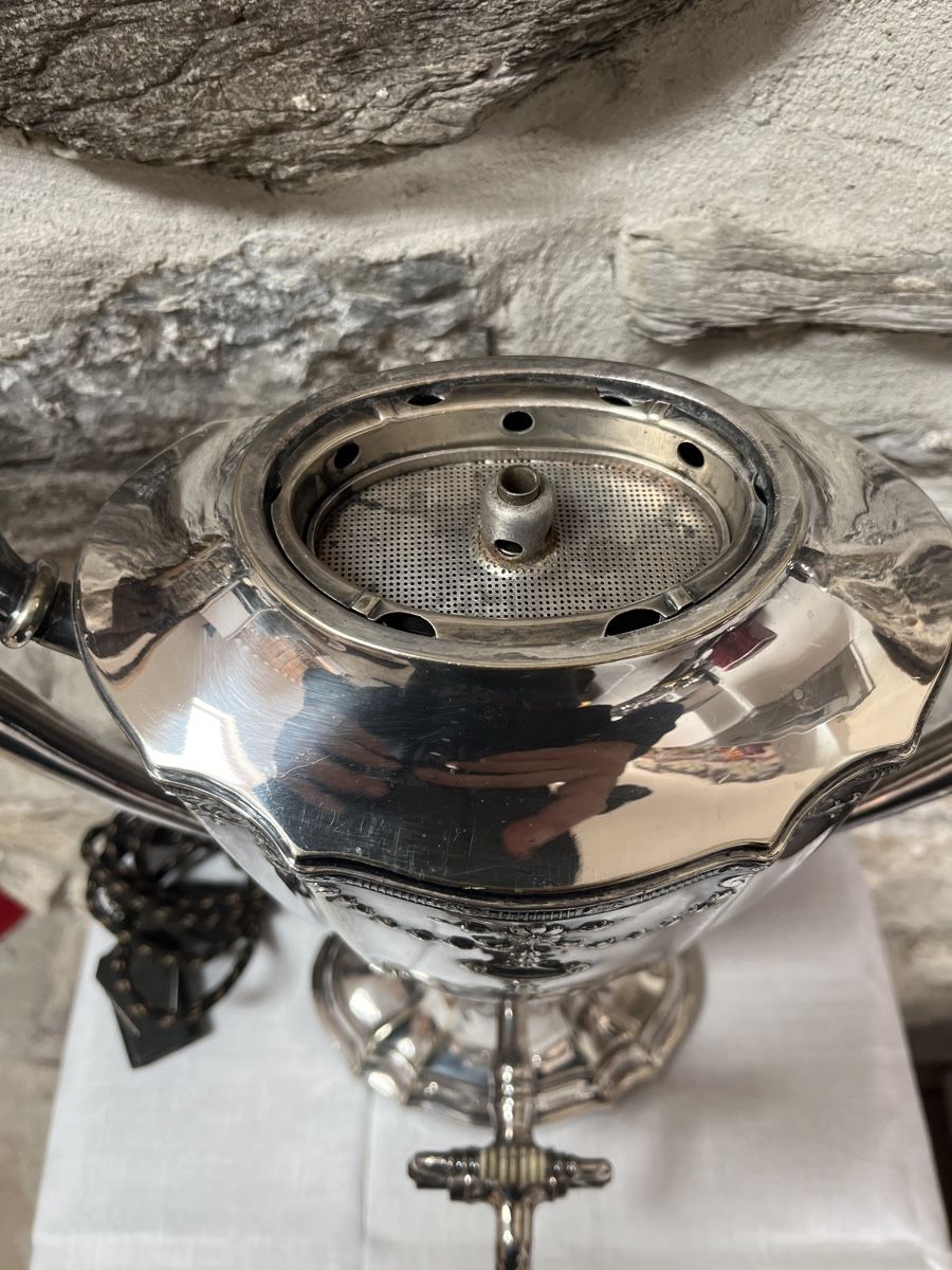 Teiere: Jugendstil Kaffee-Tee Samowar Silverplated – Usato da Brienz BE venduto da hey_z9vg 6