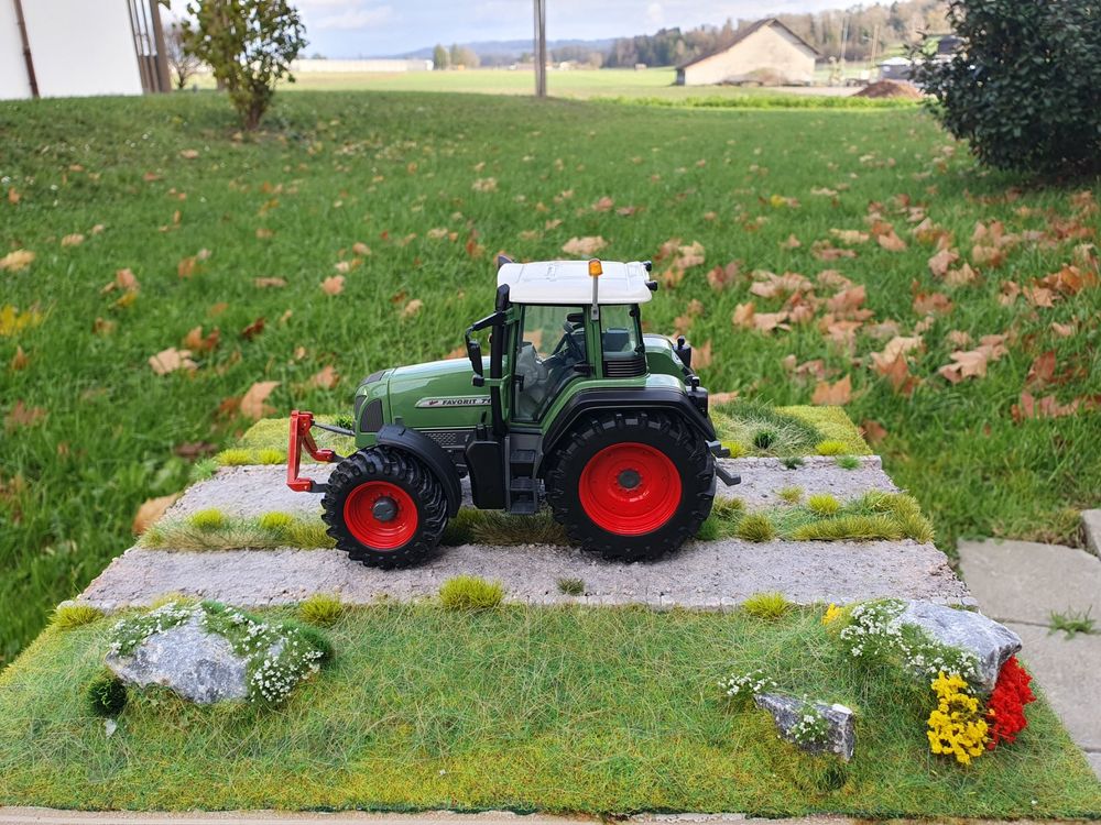 Diorama 1:32 Landwirtschaft Feldweg passt zu Fendt Siku UH | Kaufen auf