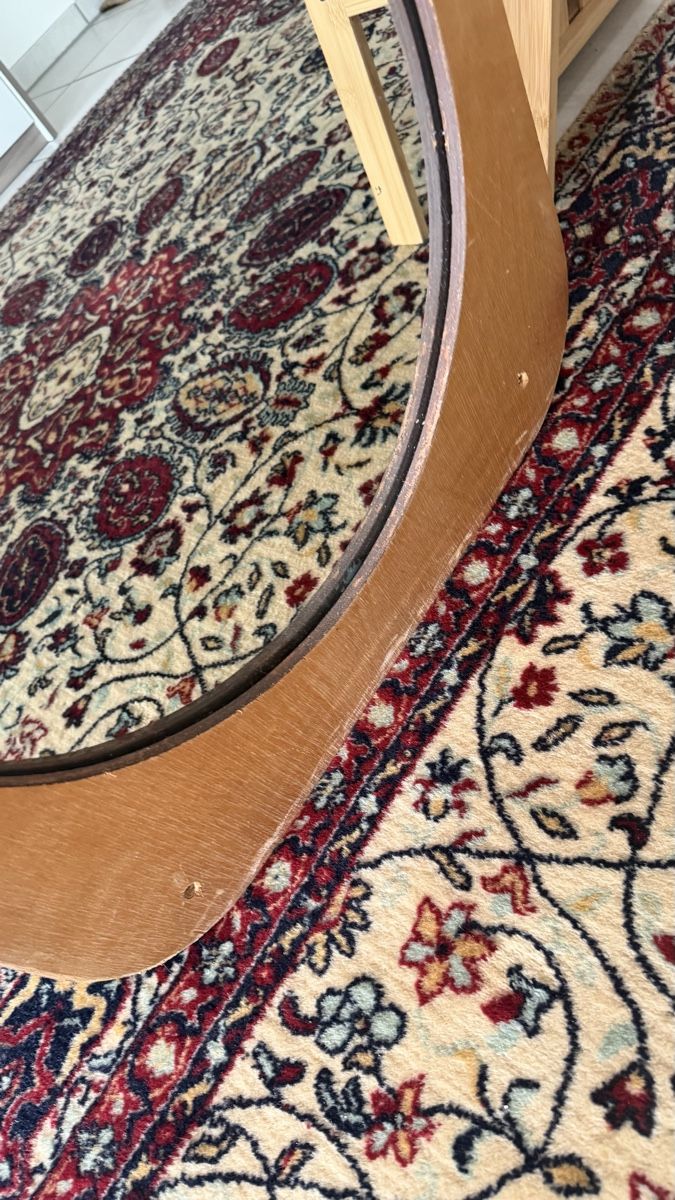 Specchi: Mid century Wood Frame Mirror Vintage – Usato da Meilen venduto da KatKatHar 2