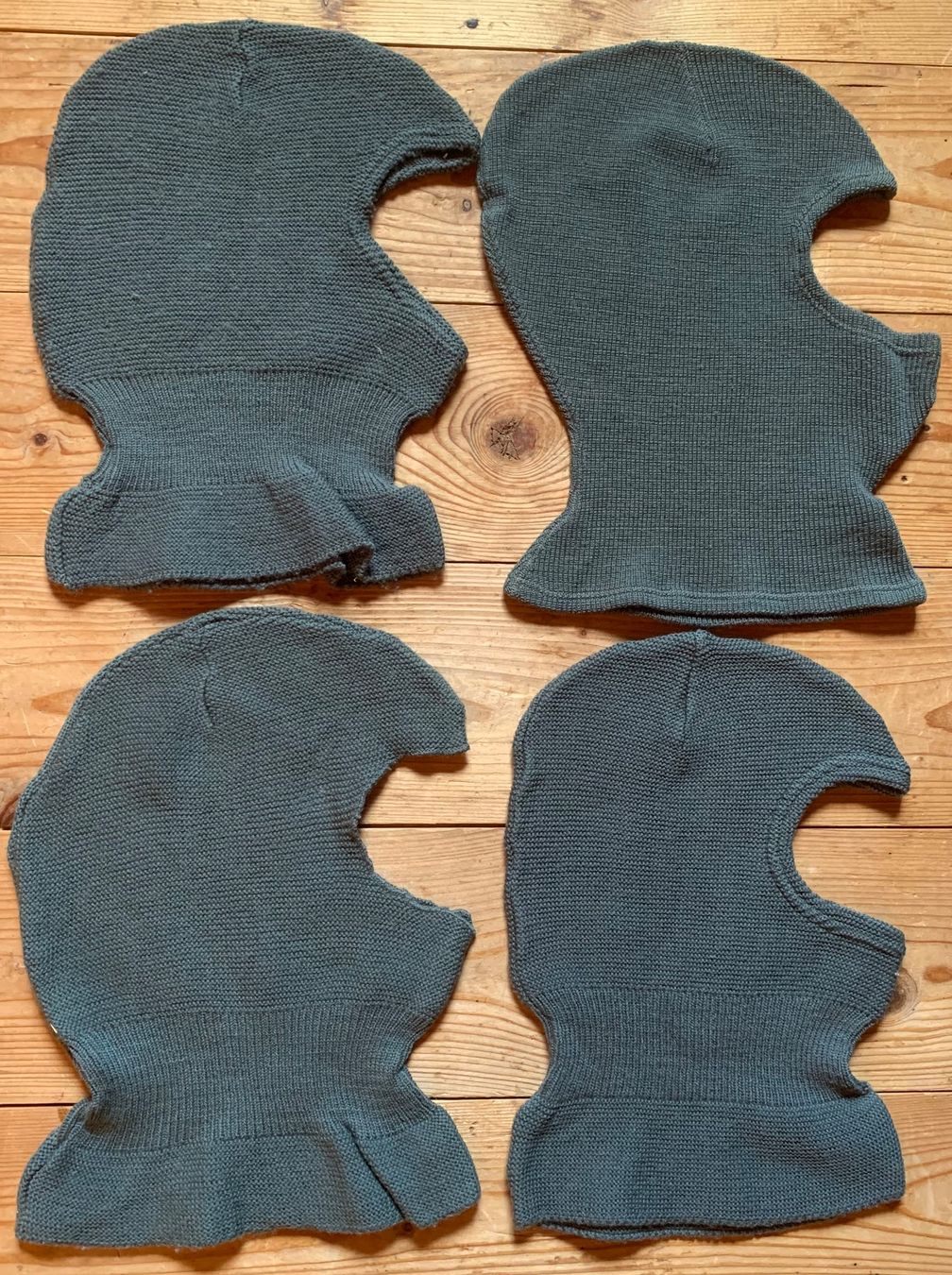 Sonstige Kleidung & Accessoires: 4 Kopfpariser der CH Armee – Gebraucht aus Goldingen von Bergler012