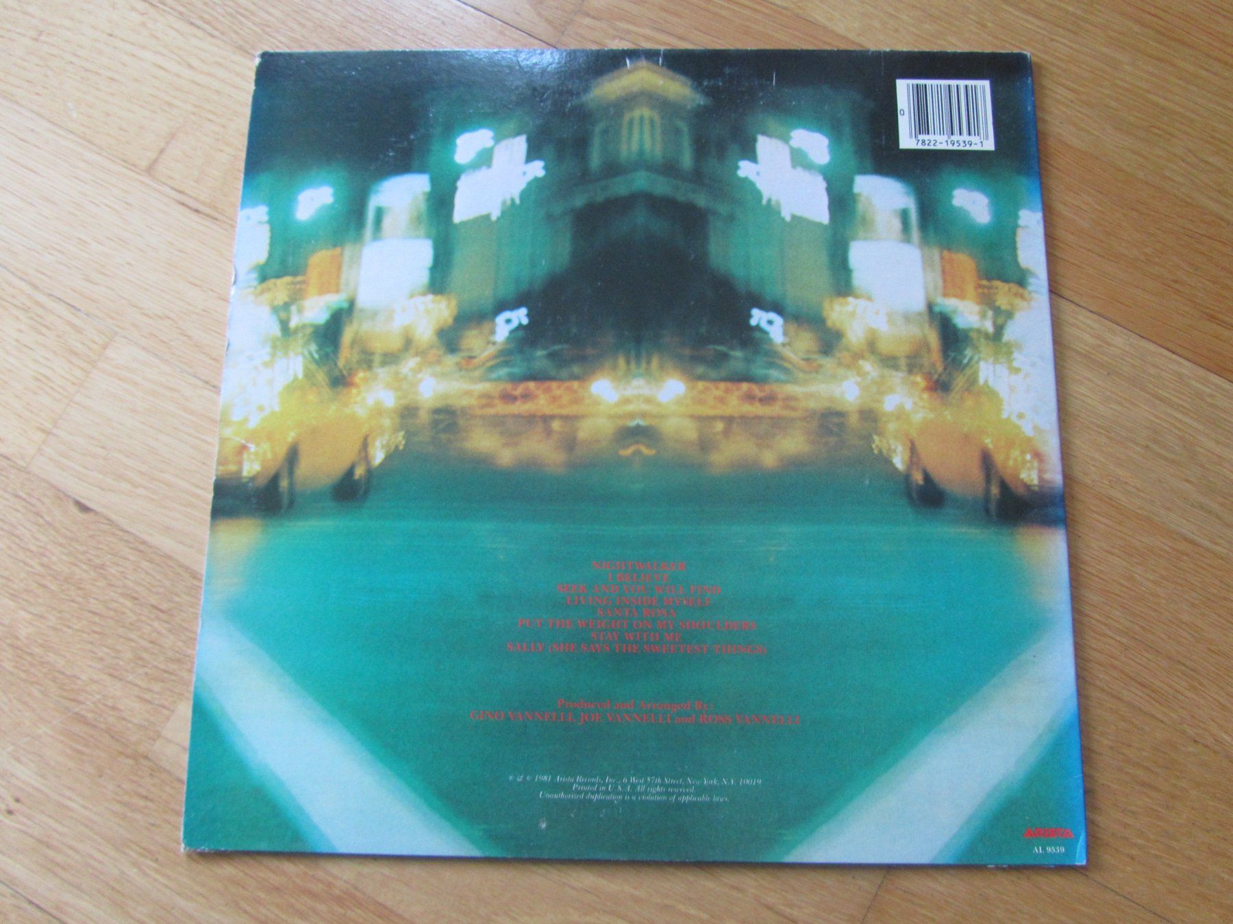 Dischi in vinile: Gino Vannelli - Nightwalker LP – Usato da Seengen venduto da mikelele 3