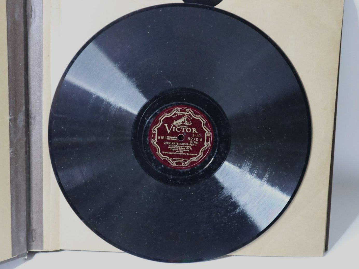 Vinyles: 4 x Schellack Eugene Ormandy Minneapolis Verklärte Nacht – D'occasion à Eschenbach SG par Astalavista 3