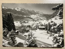 Ansichtskarte von Wildhaus Blick auf Oberdorf, Iltios 1967
