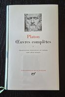 [La Pléiade] Platon oeuvres complètes, Tome  I 