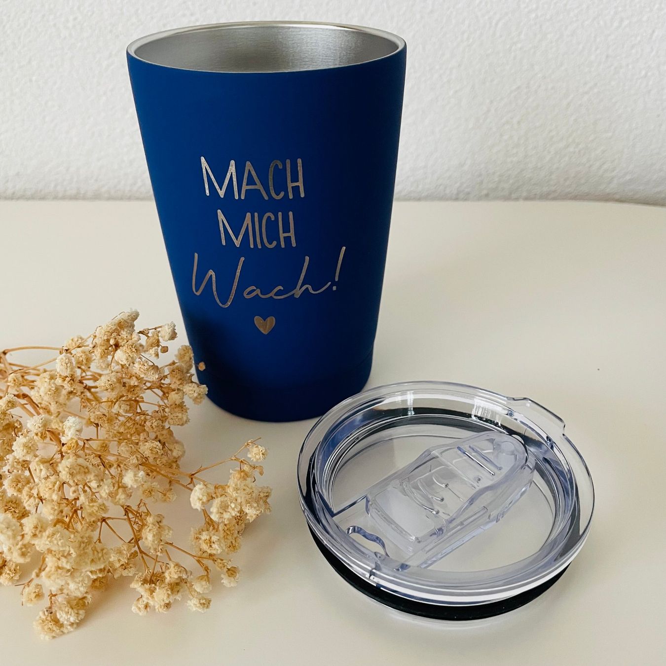 Tazze: Thermobecher / Kaffeebecher / Kaffeetasse -blau – Nuovo (secondo la descrizione) da Muri AG venduto da nux22 1