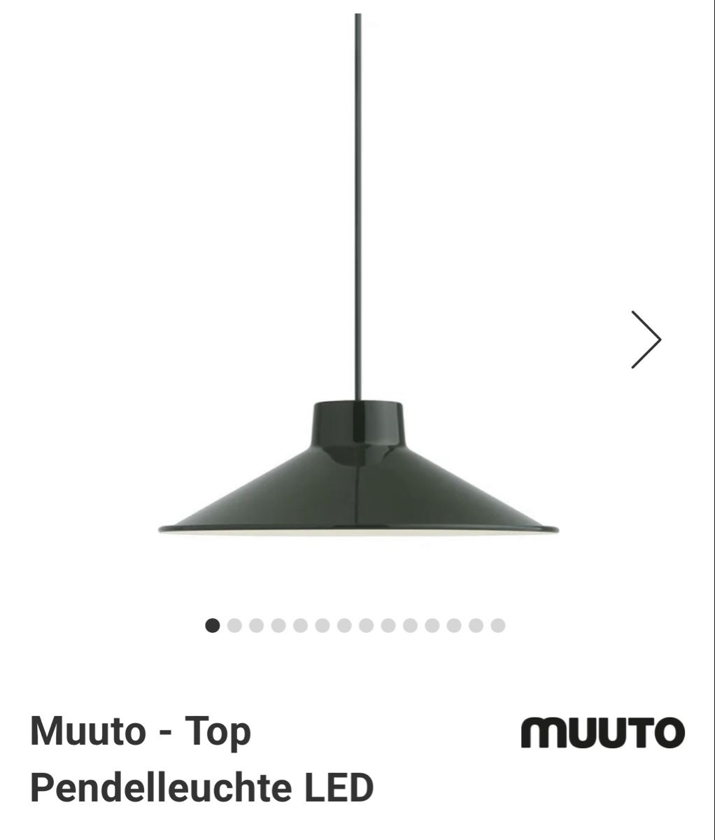 Muuto Lampade: Muuto Top Pendelleuchte NEU – Nuovo e nell'imballaggio originale da Zürich venduto da jalexandra6 1