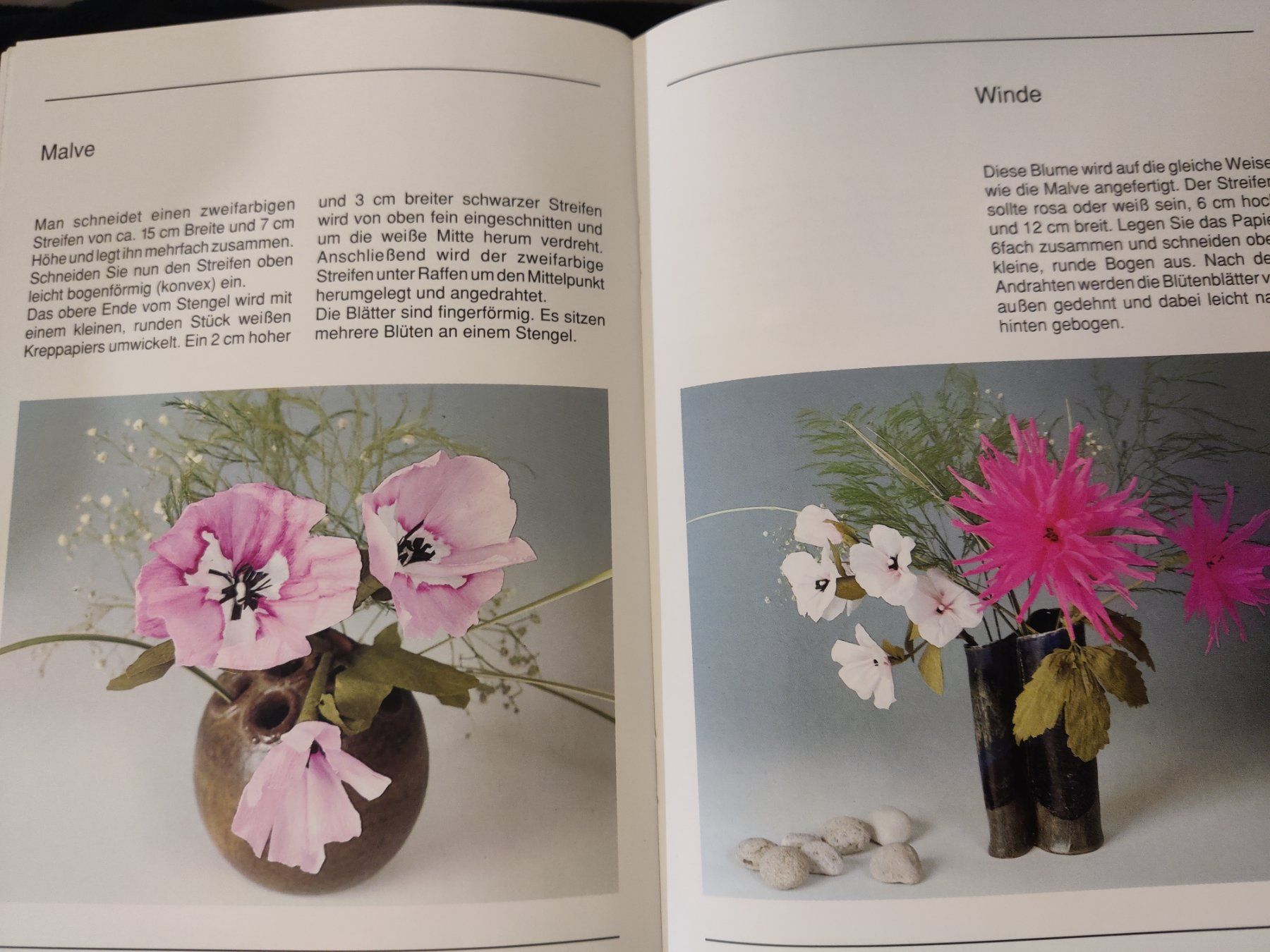 Libri: * Papierblumen aus Krepp / Topp 1992 - Inge Walter – Usato da Muttenz venduto da Negnuja 2