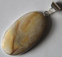 Neu: Achat Schmuck Anhänger mit Kette