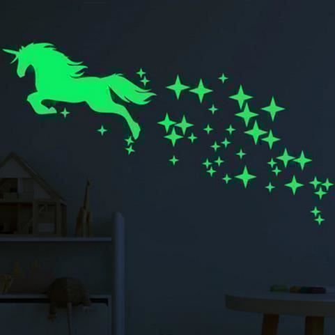Sticker: Einhorn fluoreszierender Aufkleber – Nuovo e nell'imballaggio originale da Gurmels venduto da Swisspod