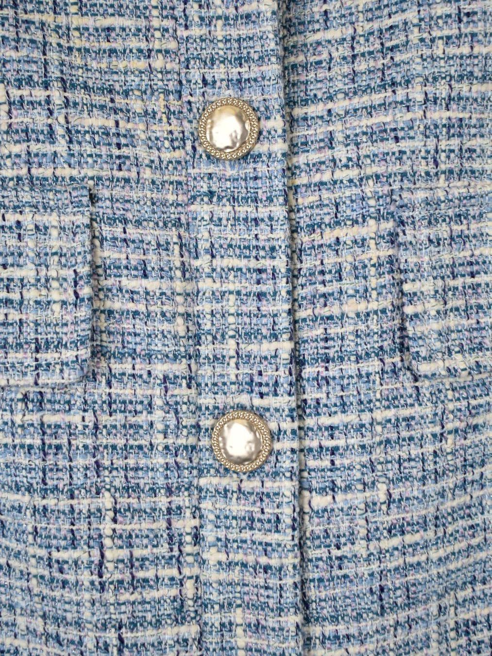 Gerry Weber Giacche: Gerry Weber Blazer, Bouclé Optik, blau, Gr.46 – Nuovo (secondo la descrizione) da Nürensdorf venduto da 2ND_STORY 4