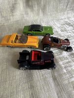Hot Wheels Autos, 4er Set, Oldtimer