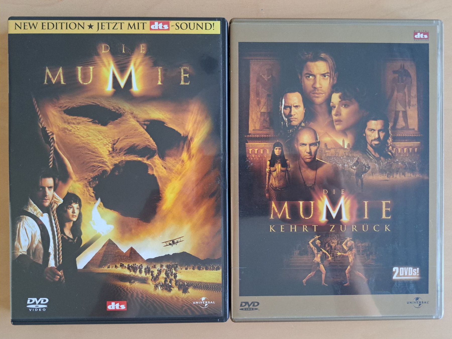 Tutti i DVDs: Die Mumie Teil 1 & 2 – Usato da Pfaffnau venduto da hjp01