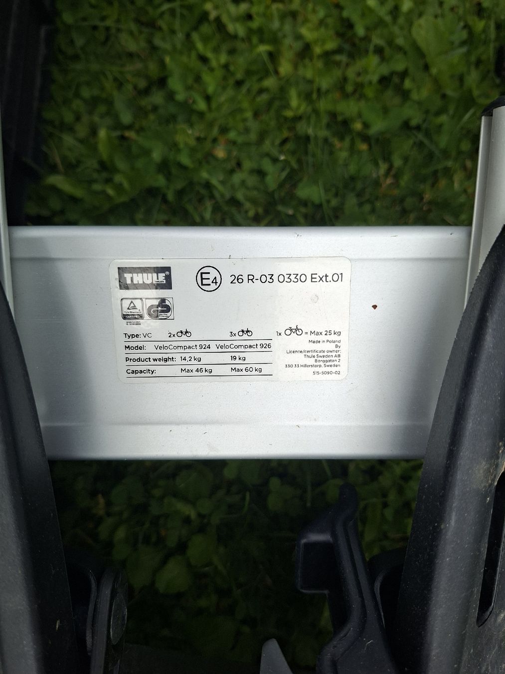 Thule Supporti per biciclette: Fahrradträger – Usato da Altdorf UR venduto da stefanm64 1