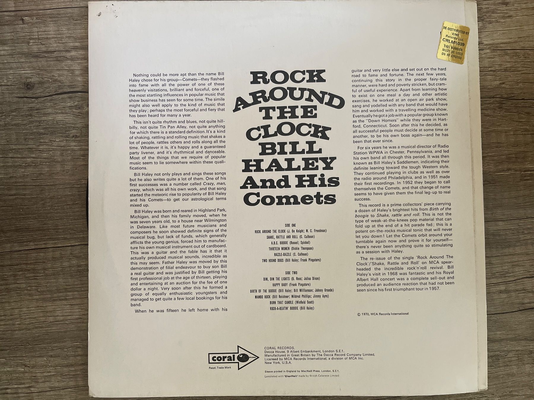 Dischi in vinile: A349/Bill Haley - Rock Around The Clock – Usato da Frutigen venduto da Philippe_jsp 1