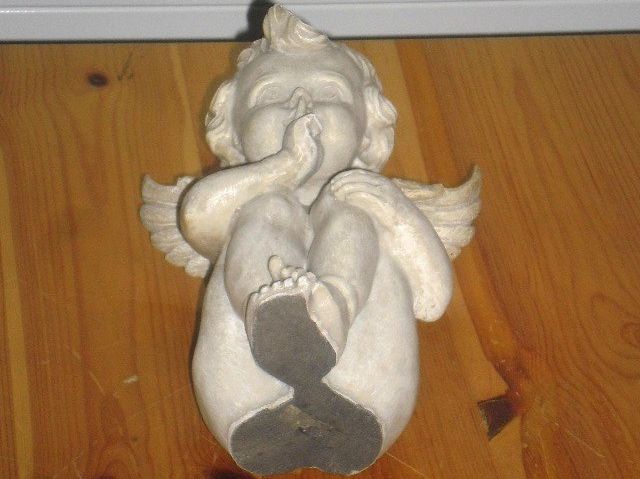 Statuette: Engel - Figur - Sitzend , 21cm – Usato da Büren SO venduto da omsa 4