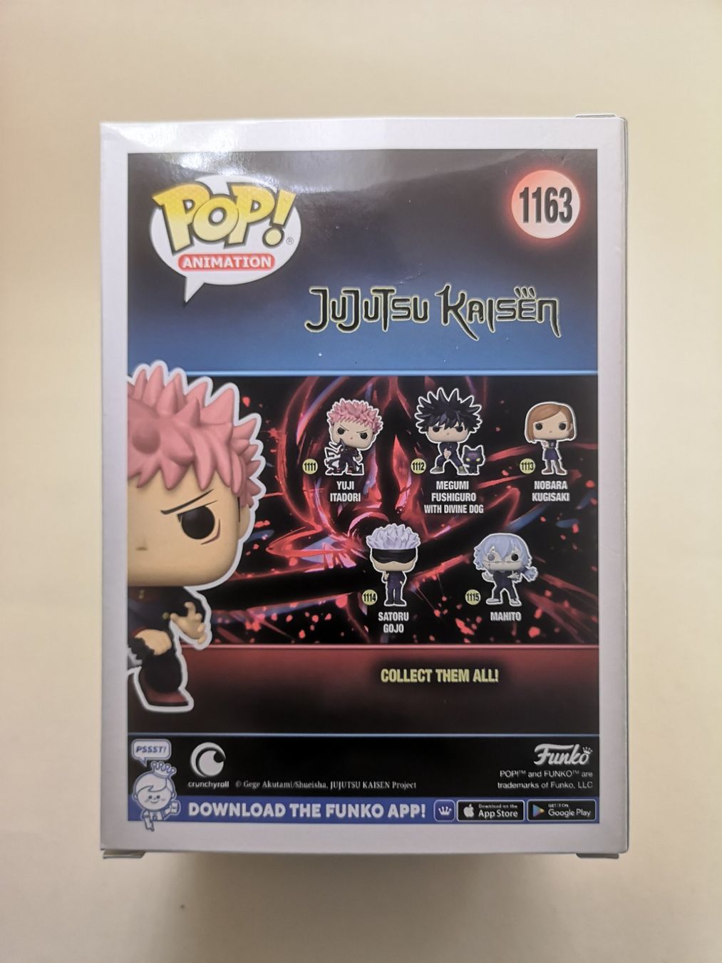 Funko Figurines: Funko Pop Yuji Itadori #1163 – Neuf avec emballage d'origine à Riehen par _TheCollectorShop_ 1