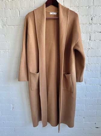 Langer Strickmantel von MNG (Mango) / Gr. S