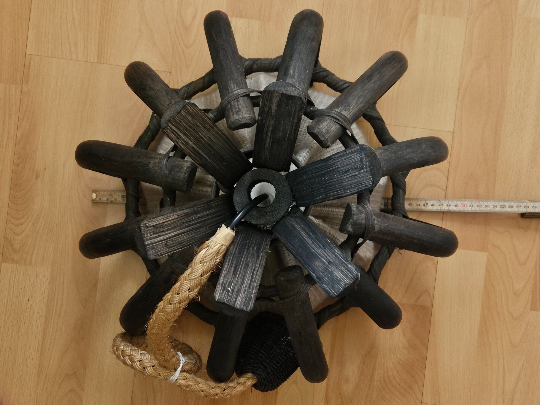 Lampadari & plafoniere: "Rustikale" Holz-Deckenlampe neu – Nuovo (secondo la descrizione) da Boswil venduto da Pjatla