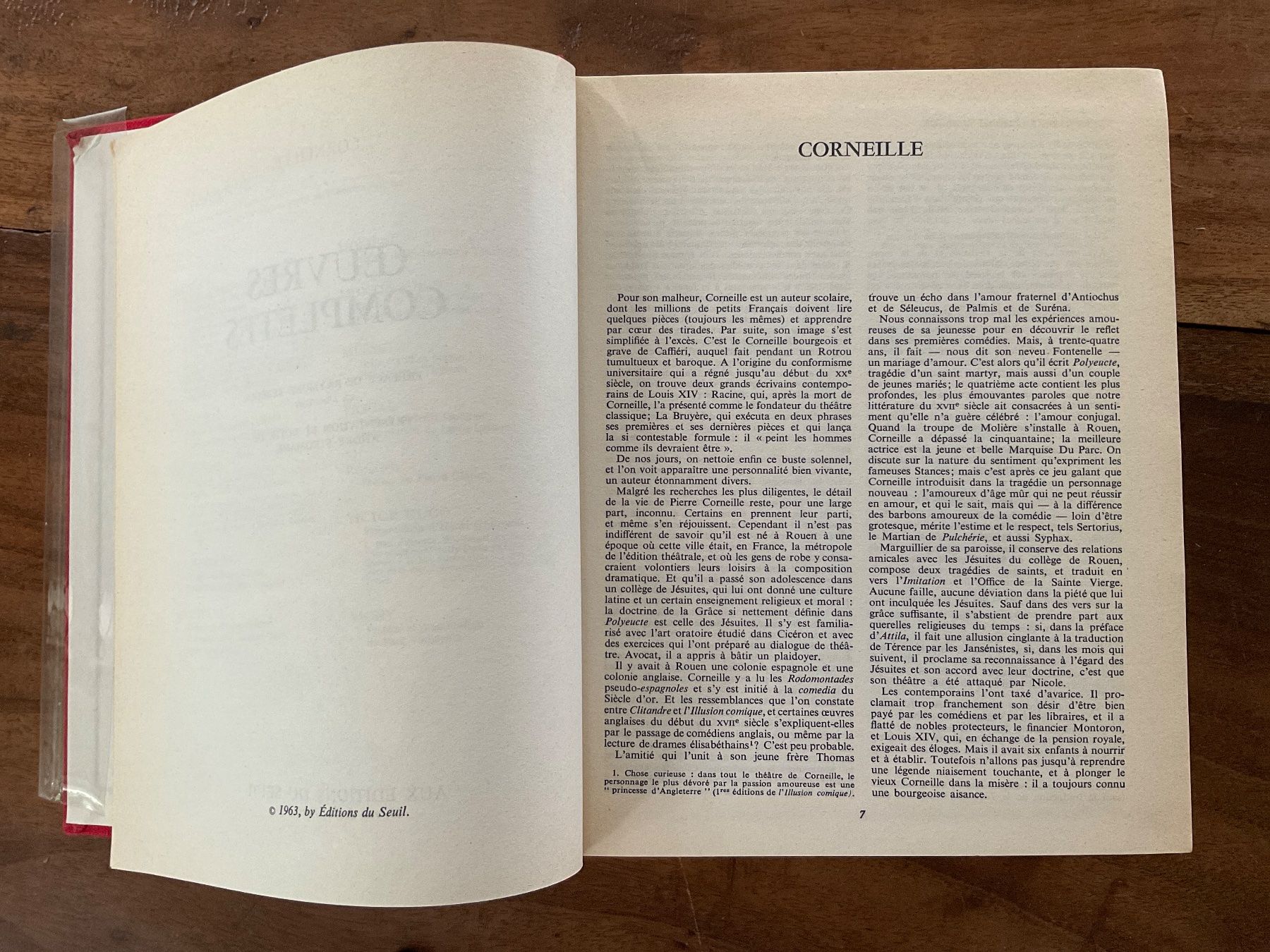 Libri: Corneille, Oeuvres Complètes - Édition de Collection! – Usato da Avenches venduto da Zurcal 2