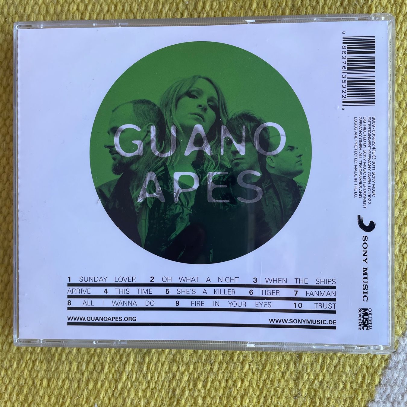 CD: GUANO APES-BEL AIR – Usato da Rorschacherberg venduto da CD-Roli 1