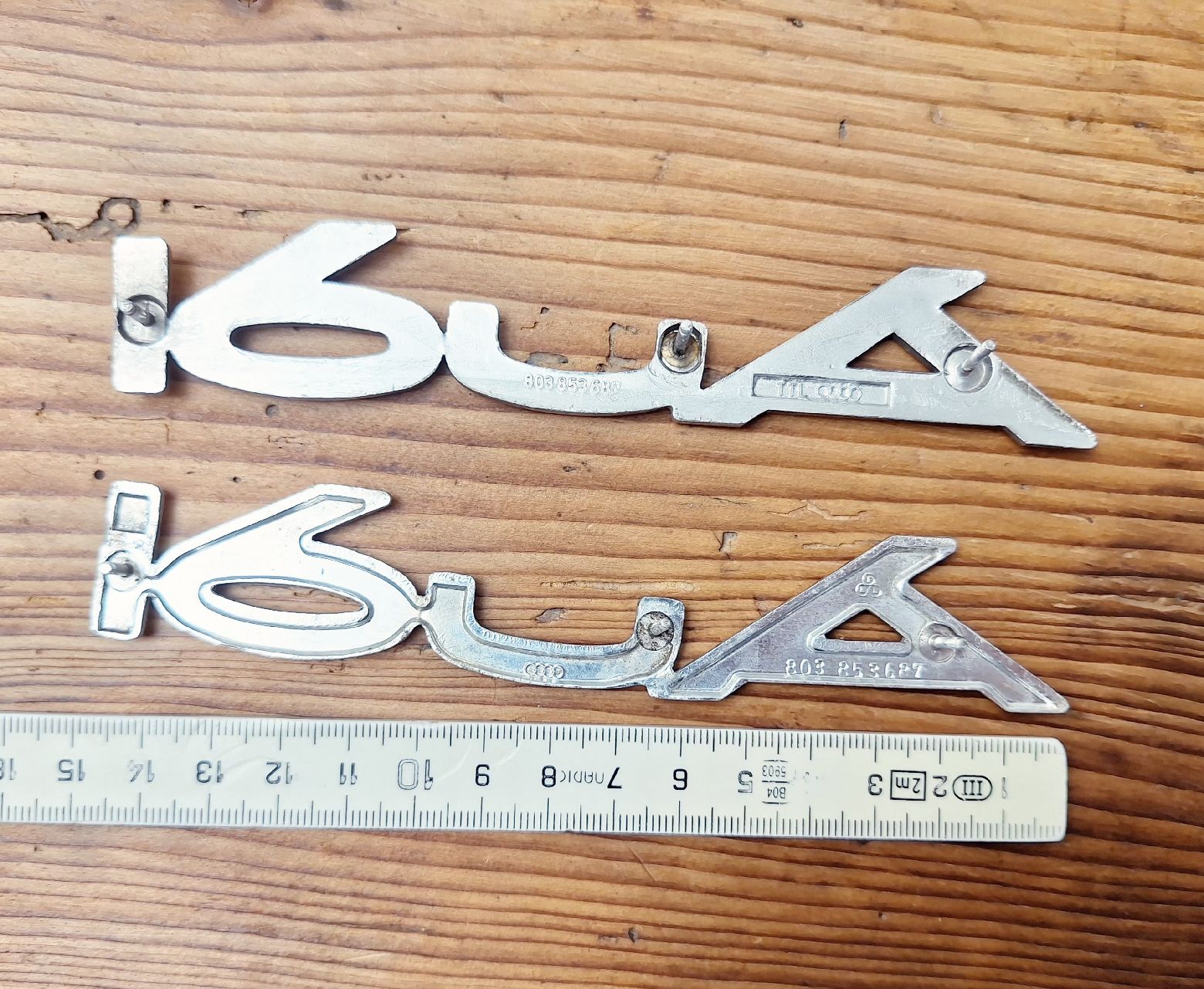 Audi Tutti pezzi di ricambio auto: Audi 100 LS Coupe/Limo Embleme – Usato da Triesen venduto da BLACKSHEEP75 4