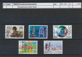 1989 "Sonderposten I", gestempelt
