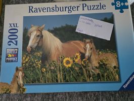 Ravensburger Puzzle 200 XXL Pferde Sommer Sonne