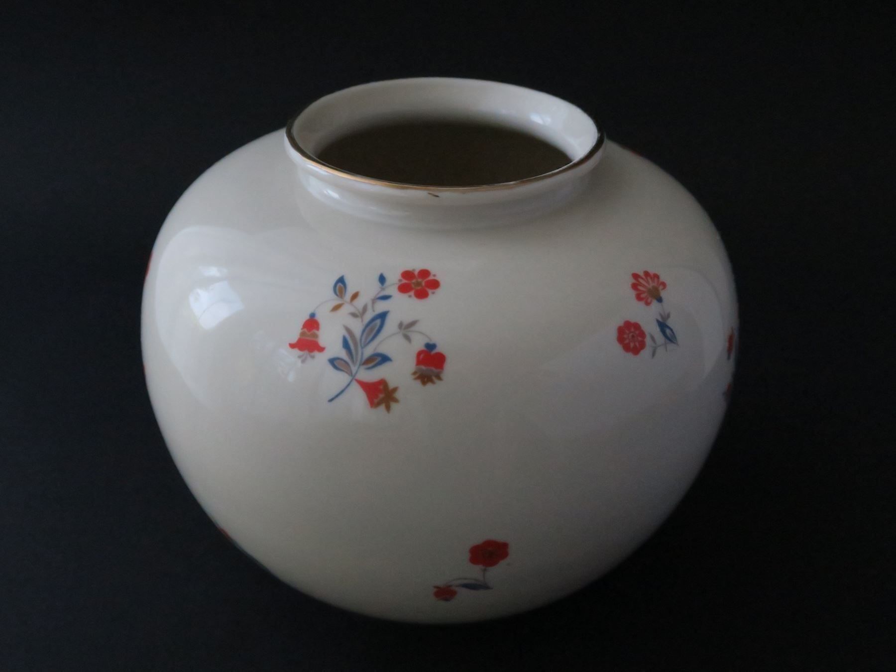Vasen & Gefässe: Schöne grosse Kugelvase von Langenthal 1952 – Neu (gemäss Beschreibung) aus Zürich von LodgE-21 1