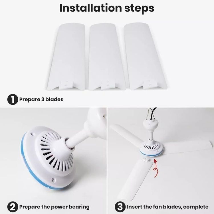 Ventilatori: Zelt Camping Deckenventilator Zeltdecken Fan Ventilator USB – Nuovo (secondo la descrizione) da Kirchdorf AG venduto da csnmclub 3