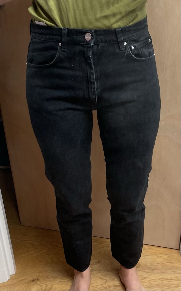 Totême Jeans: Totême straight black jeans 28/32 – Usato da Yverdon-les-Bains venduto da pen_bbz8 6