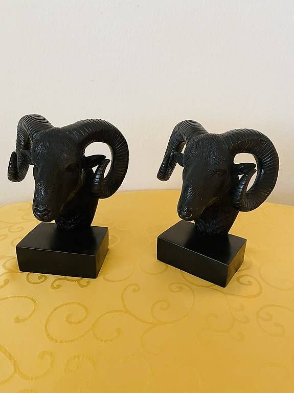 Statuette: Wunderschöne Widder aus Gusseisen – Nuovo (secondo la descrizione) da Dübendorf venduto da pupaty 1
