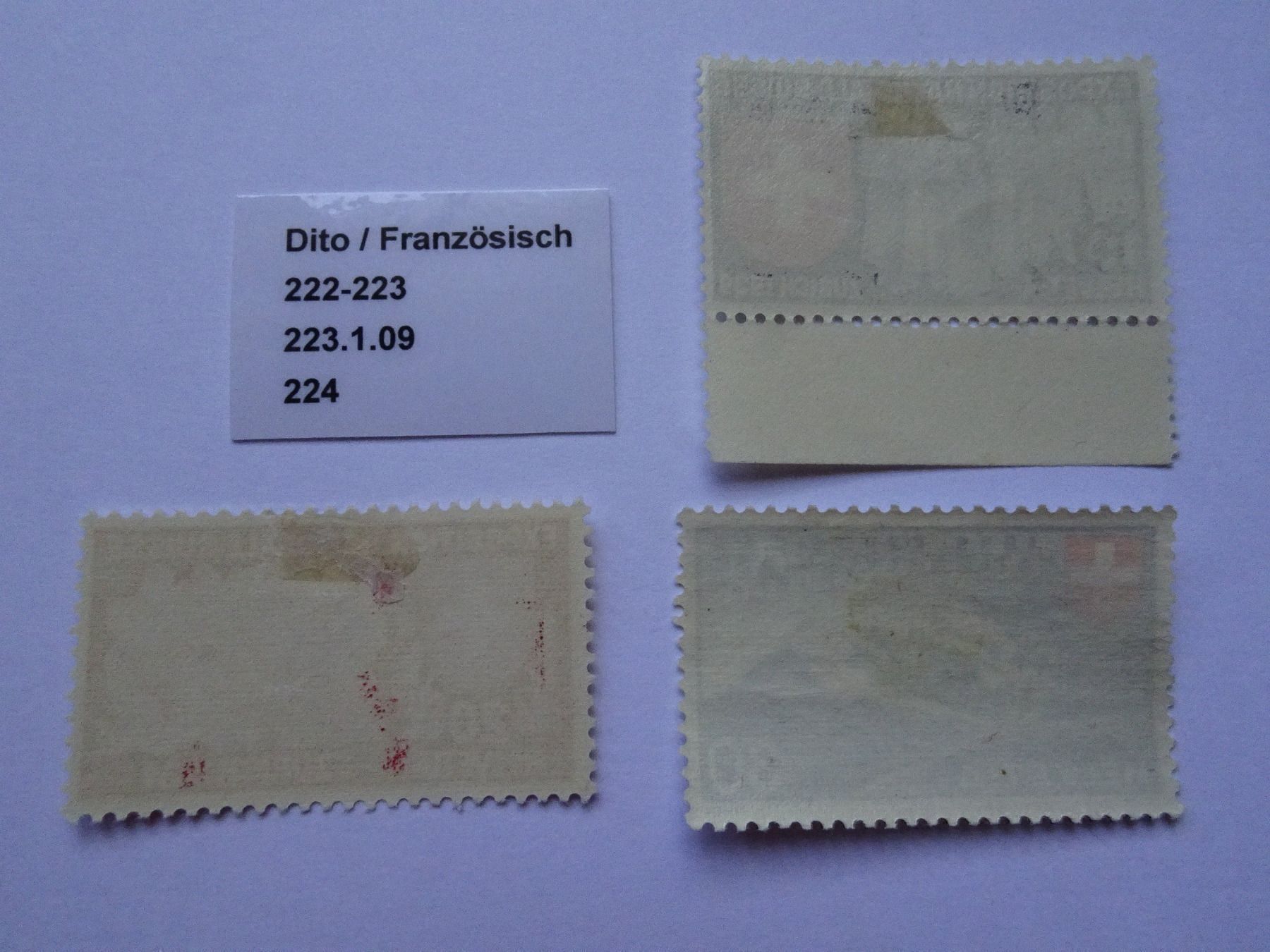 Alle Briefmarken: 1939** – Neu (gemäss Beschreibung) aus Aadorf von Chnorli-Furz 1