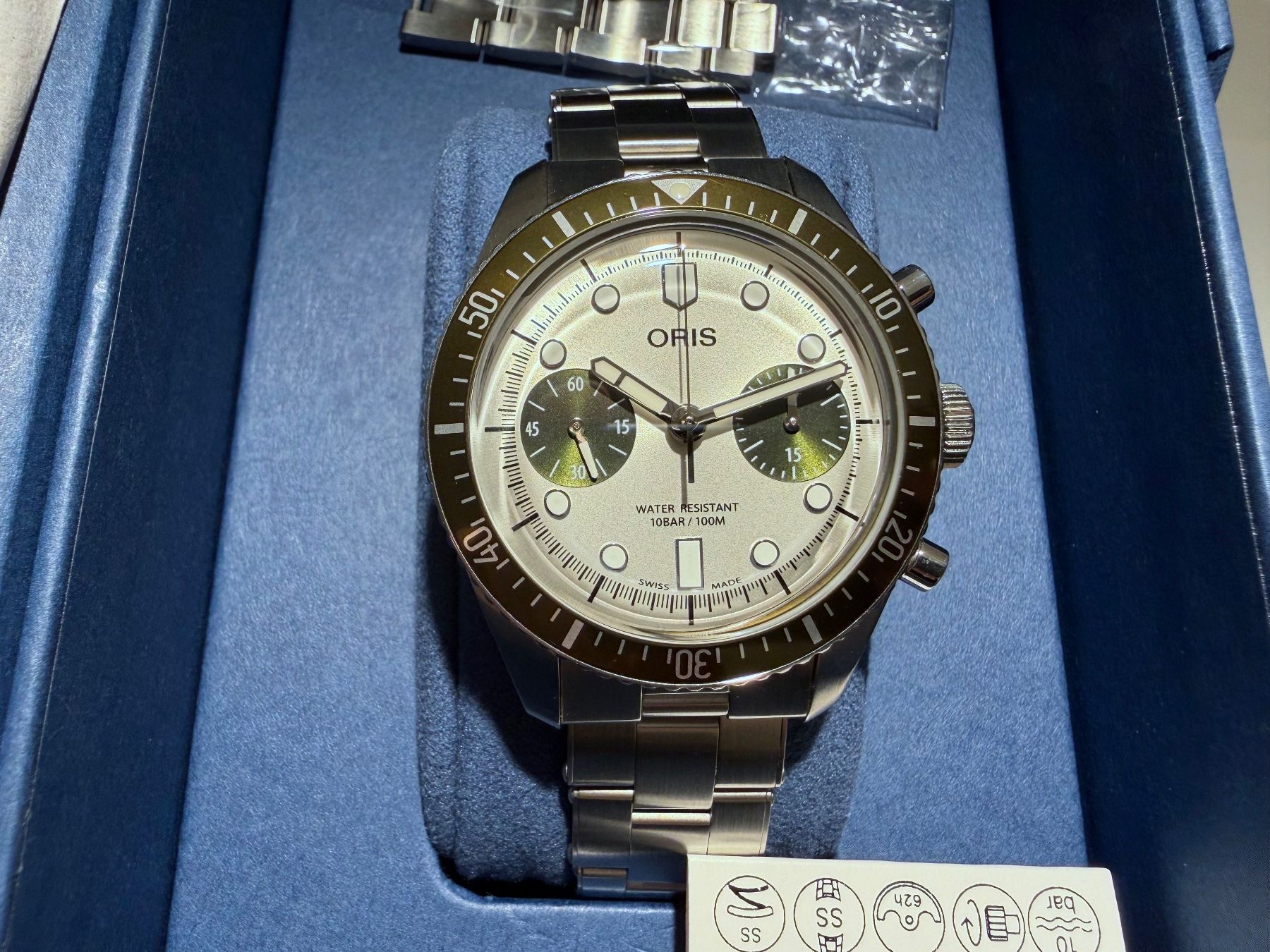 Oris Orologi: Oris Divers Sixty-Five Chronograph 40mm – Usato da Kloten venduto da RWY82 2