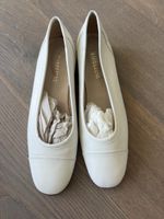 Damen Schuhe weiss Leder Gr. 38 von Madeleine - Top Zustand