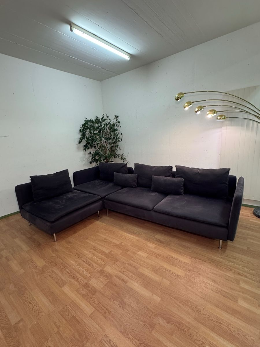 Sofas: Modular Ecksofa Gratis Lieferung Schwarz – Neu (gemäss Beschreibung) aus Fehraltorf von Sofalab.swiss 2