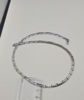 14 Karat 585 Weiss Gold Collier